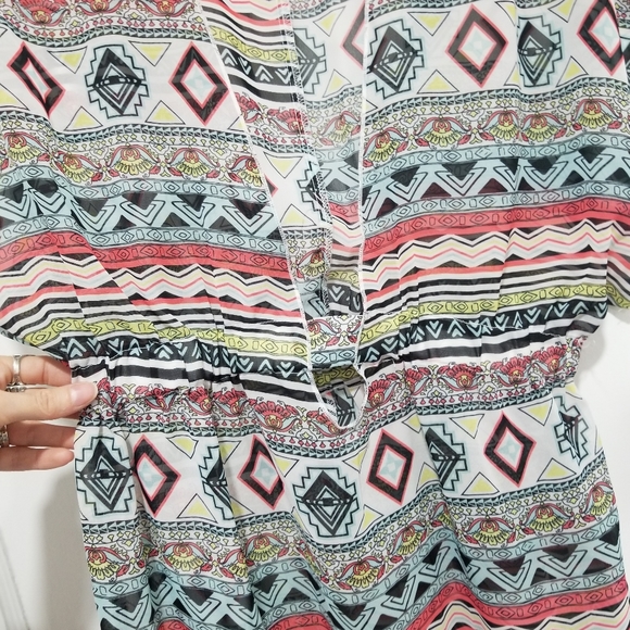 Sheer Swim Cover Up Dress - Picture 4 of 9